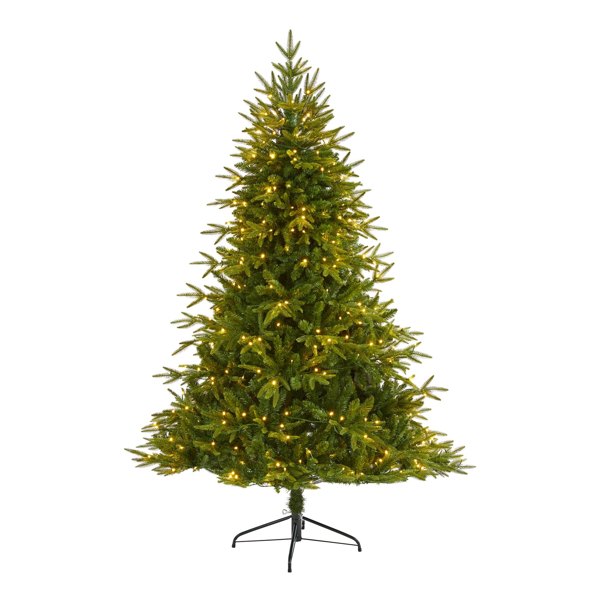6' Colorado Mountain Fir 'Natural Look' Artificial Christmas Tree w/ 350 LED