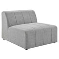 Bartlett Upholstered Fabric Armless Chair by Modway