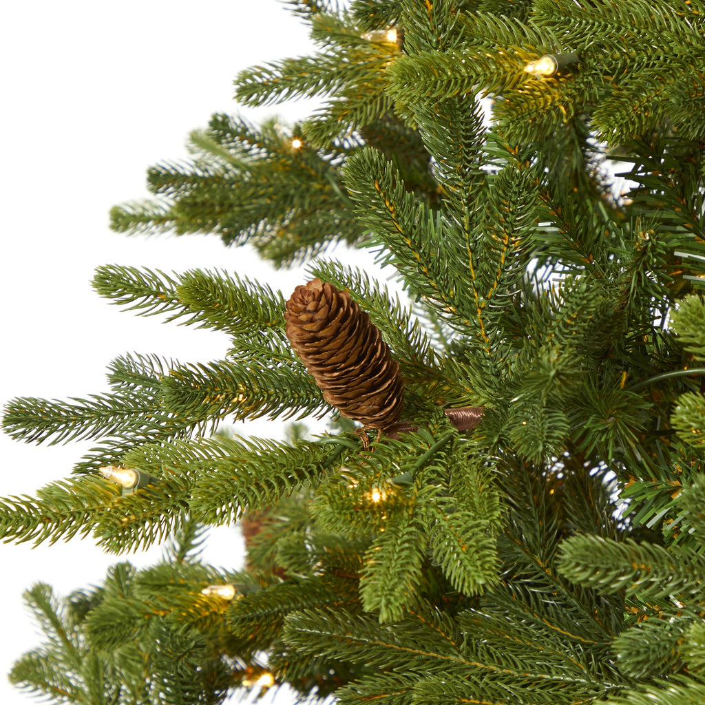 7.5' Yukon Mountain Fir Artificial Christmas Tree