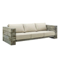 Manteo Rustic Coastal Outdoor Patio Sunbrella¨Sofa by Modway