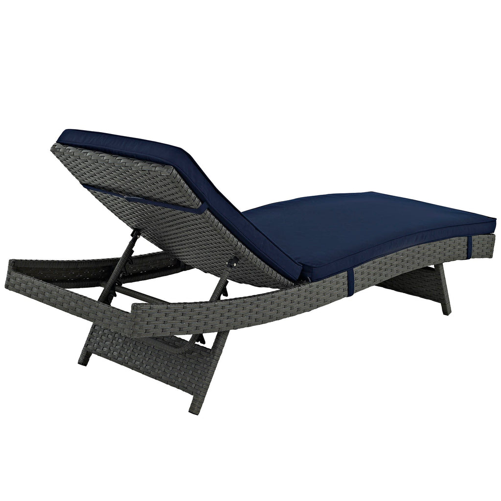 Sojourn Outdoor Patio Sunbrella¨ Chaise by Modway