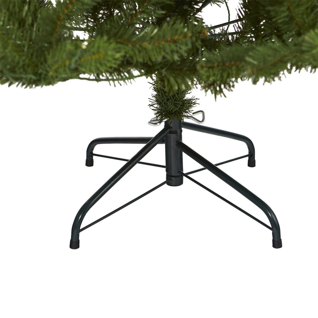 6' New Haven Spruce 'Natural Look' Artificial Christmas Tree with 350 LED Lights