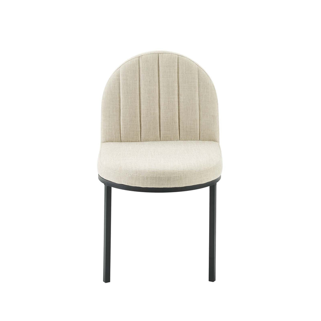Isla Upholstered Fabric Dining Side Chair Set of 2 by Modway
