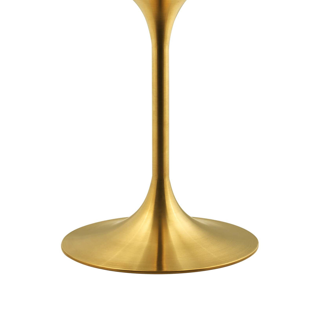 Lippa 28" Round Faux Marble Dining Table by Modway