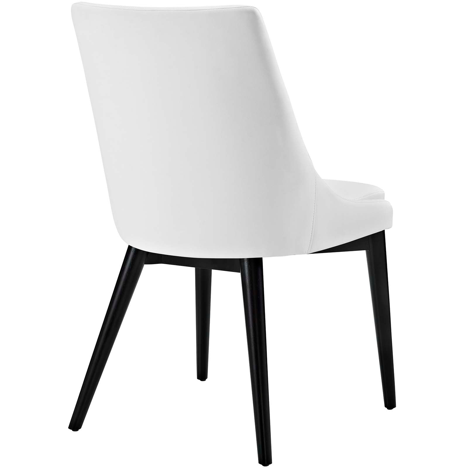 Viscount Vinyl Dining Side Chair Set of 2 by Modway