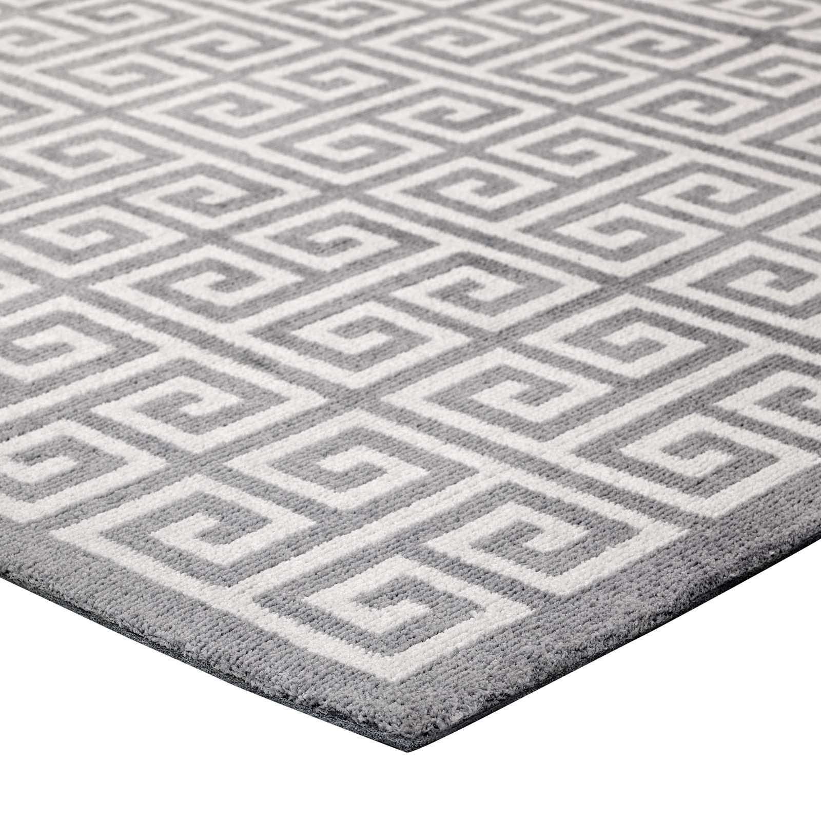 Freydis Greek Key 5x8 Area Rug by Modway