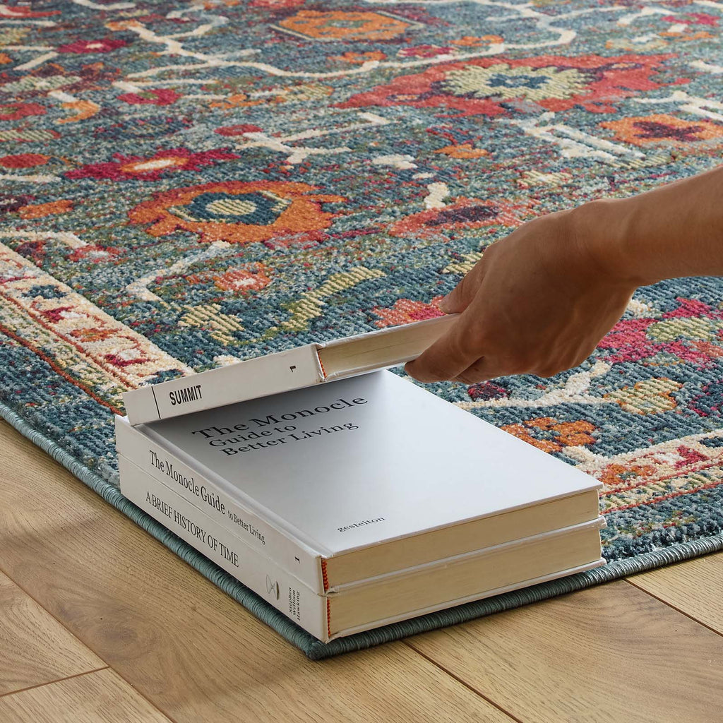 Tribute Every Distressed Vintage Floral 5x8 Area Rug by Modway