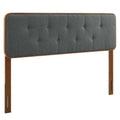 Collins Tufted Fabric and Wood Queen Headboard by Modway