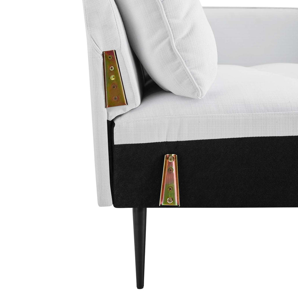 Cameron Tufted Fabric Sofa by Modway