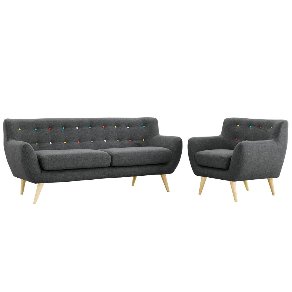 Remark 2 Piece Living Room Set by Modway