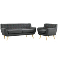 Remark 2 Piece Living Room Set by Modway
