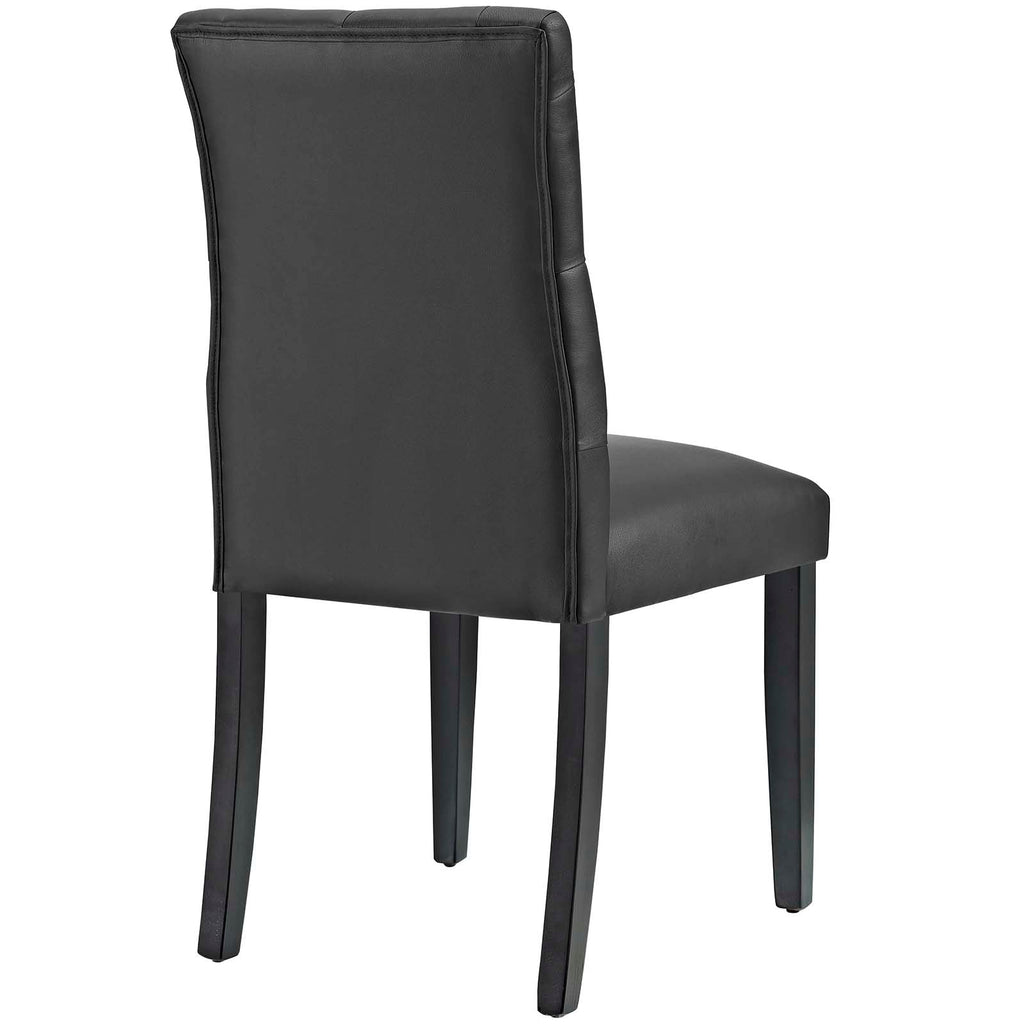 Duchess Vinyl Dining Chair Set of 2 by Modway