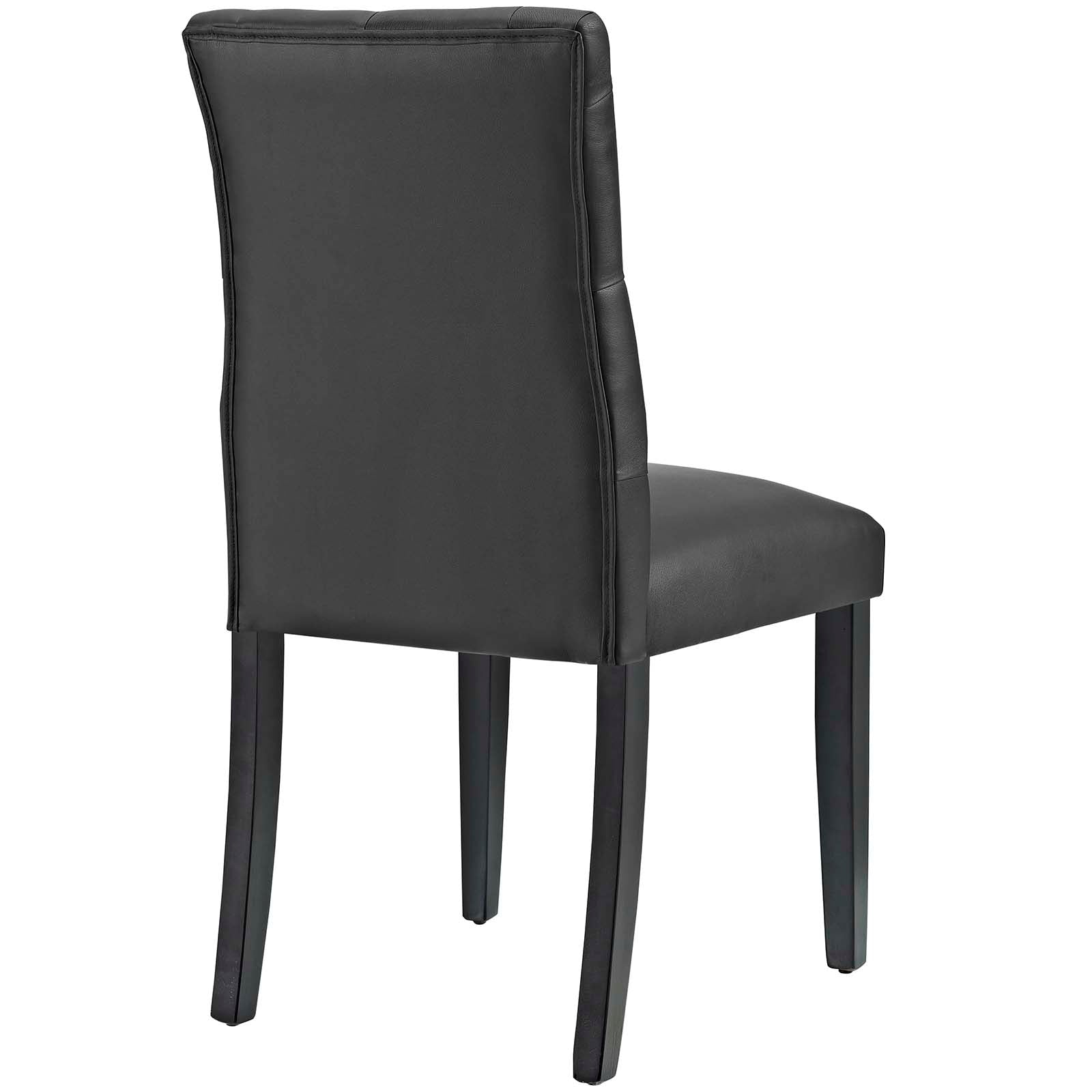 Duchess Vinyl Dining Chair Set of 2 by Modway
