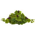31" Grape Leaf Artificial Ledge Plant