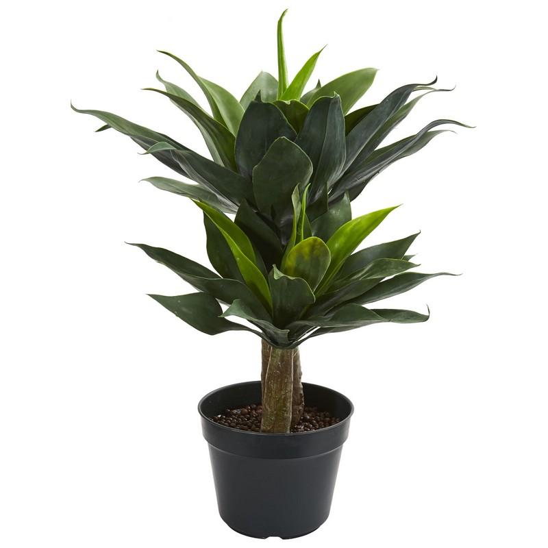 29"  Double Agave Succulent Artificial Plant