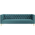 Delight Tufted Button Performance Velvet Sofa by Modway