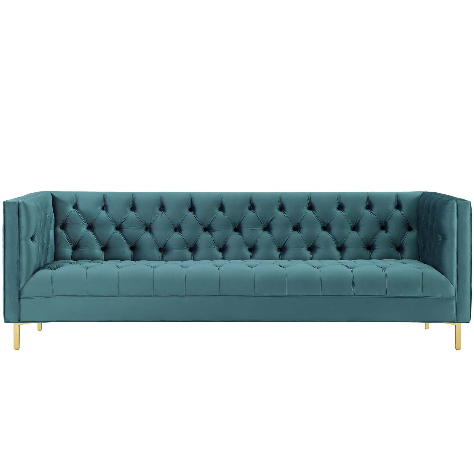 Delight Tufted Button Performance Velvet Sofa by Modway