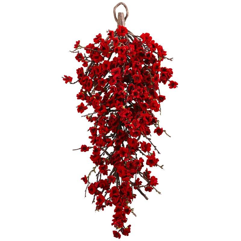 28"  Plum Blossom Teardrop