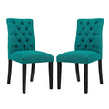 Duchess Fabric Dining Chair Set of 2 by Modway