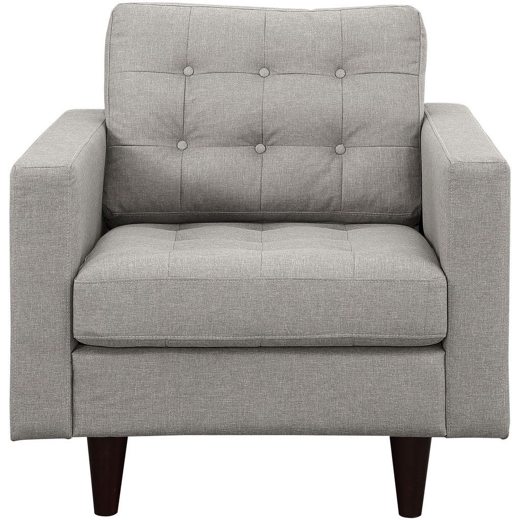 Empress Upholstered Fabric Armchair by Modway