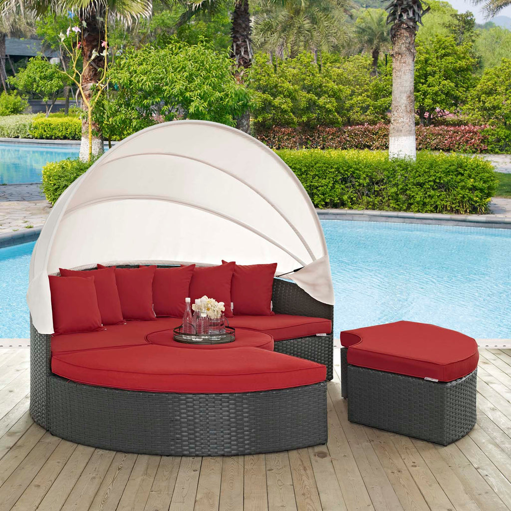 Sojourn Outdoor Patio Sunbrella¨ Daybed by Modway