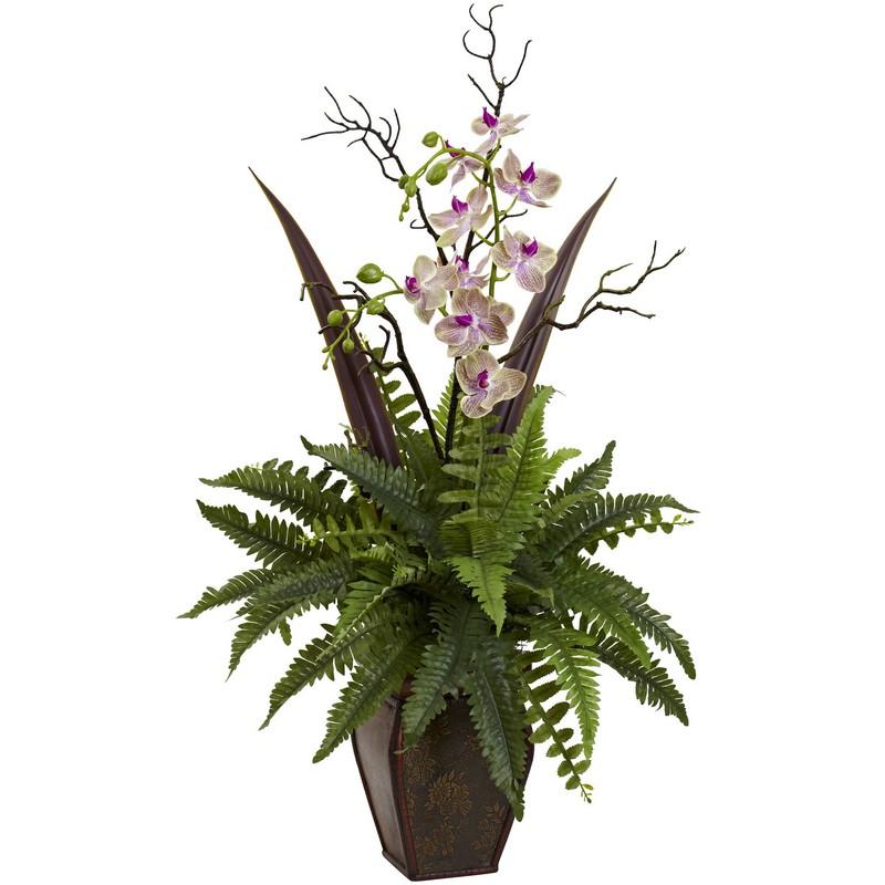 Fern & Orchid Arrangement