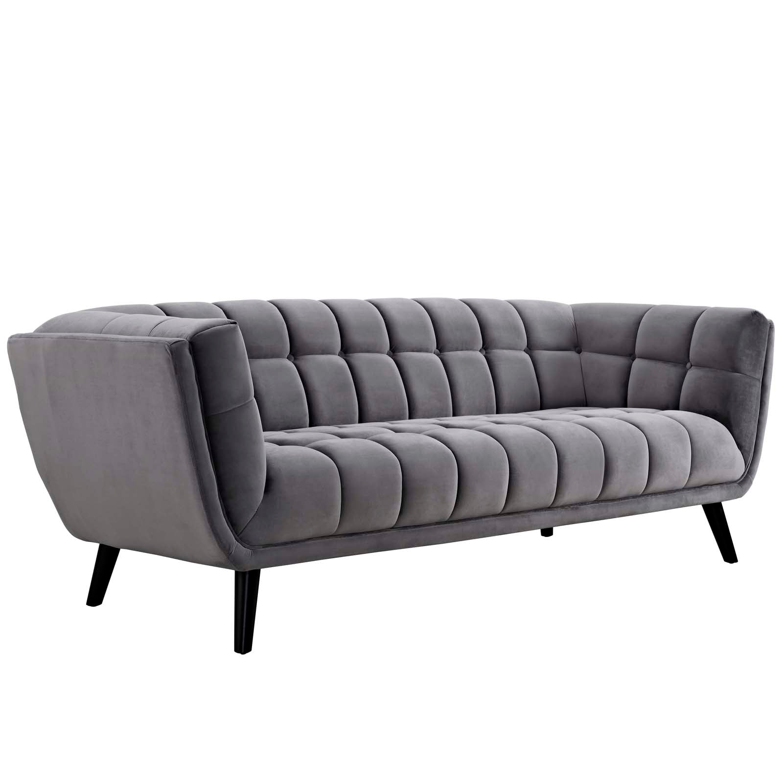 Bestow 3 Piece Performance Velvet Sofa and Armchair Set by Modway
