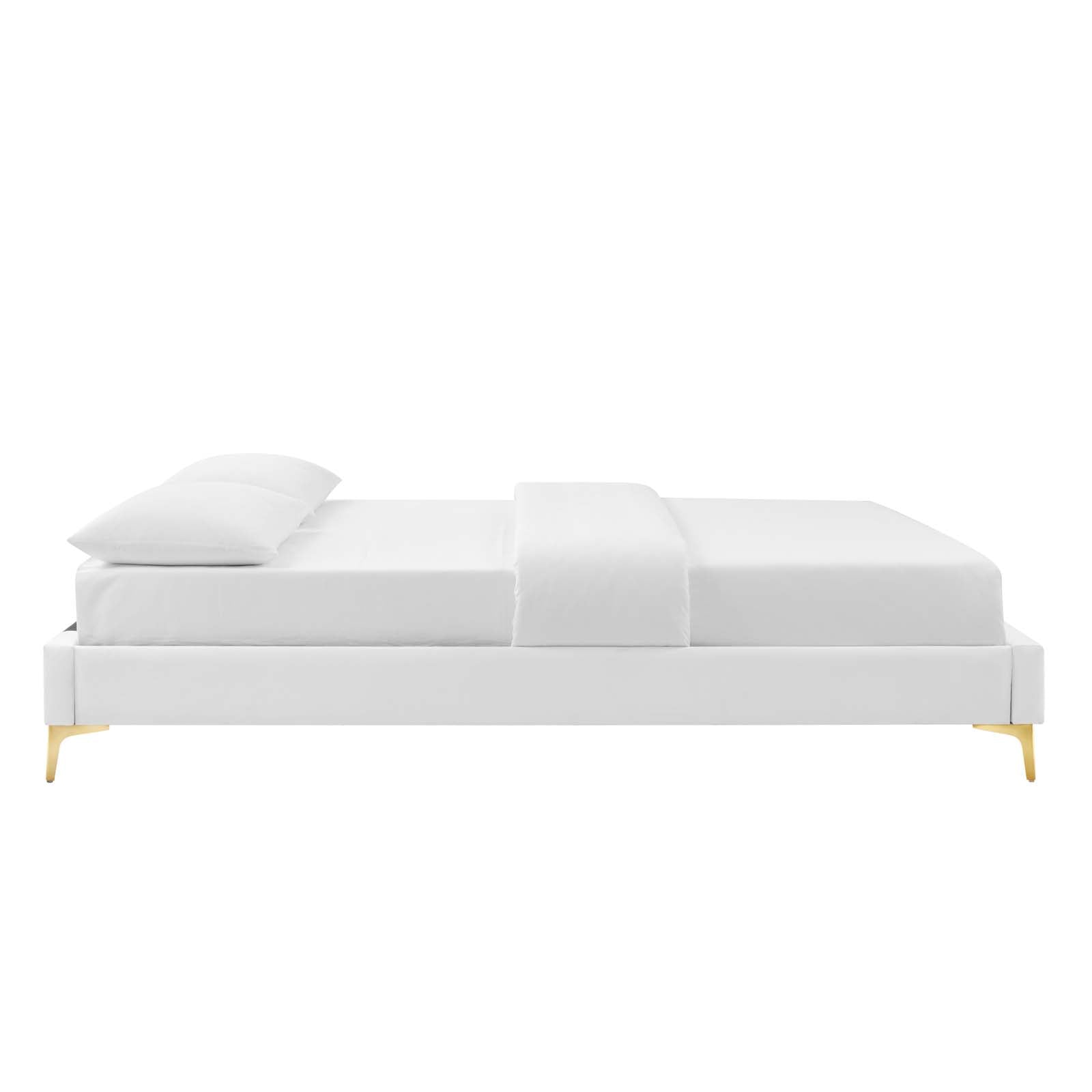 Sutton Performance Velvet Twin Bed Frame by Modway