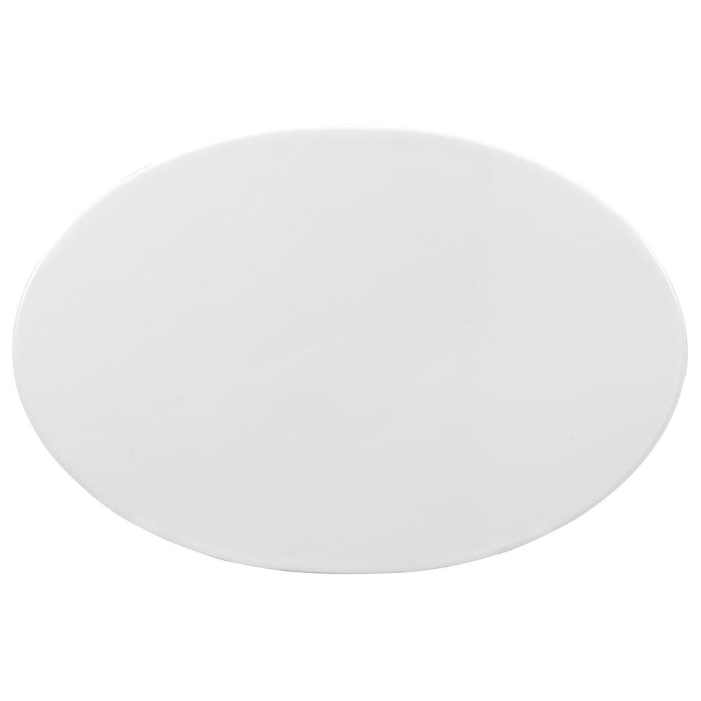 Lippa 42" Oval Wood Coffee Table by Modway
