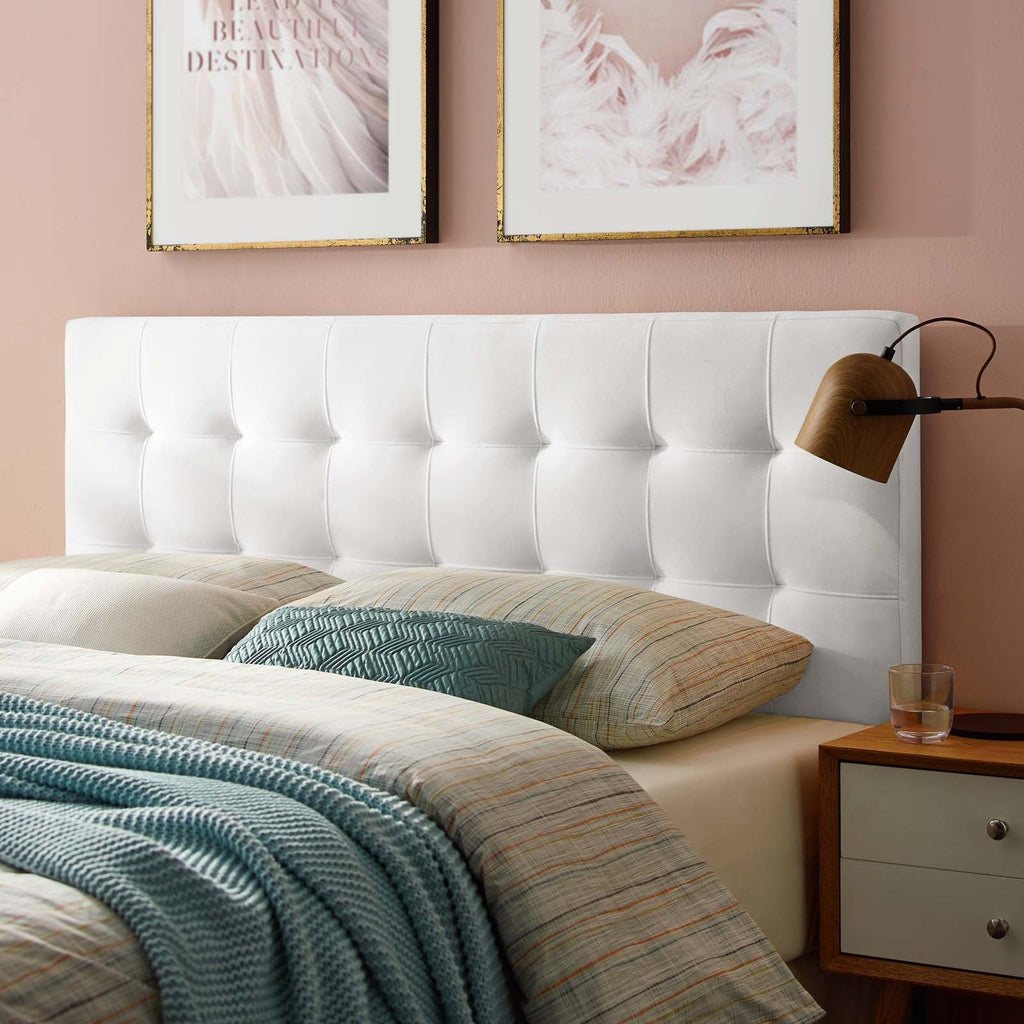 Lily Biscuit Tufted Performance Velvet Queen Headboard by Modway