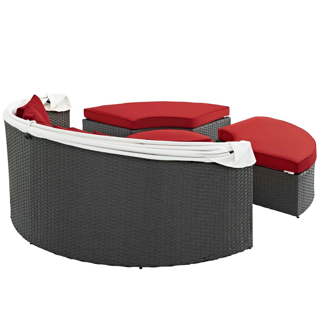 Sojourn Outdoor Patio Sunbrella¨ Daybed by Modway