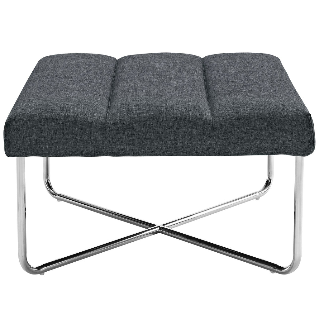 Reach Upholstered Fabric Ottoman by Modway