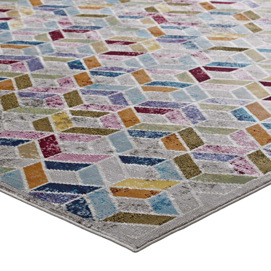 Laleh Geometric Mosaic 4x6 Area Rug by Modway