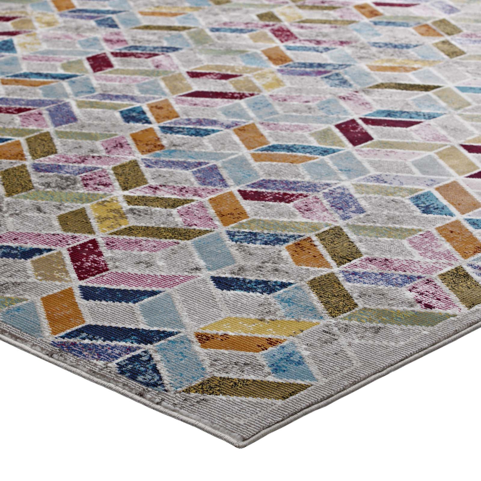 Laleh Geometric Mosaic 4x6 Area Rug by Modway