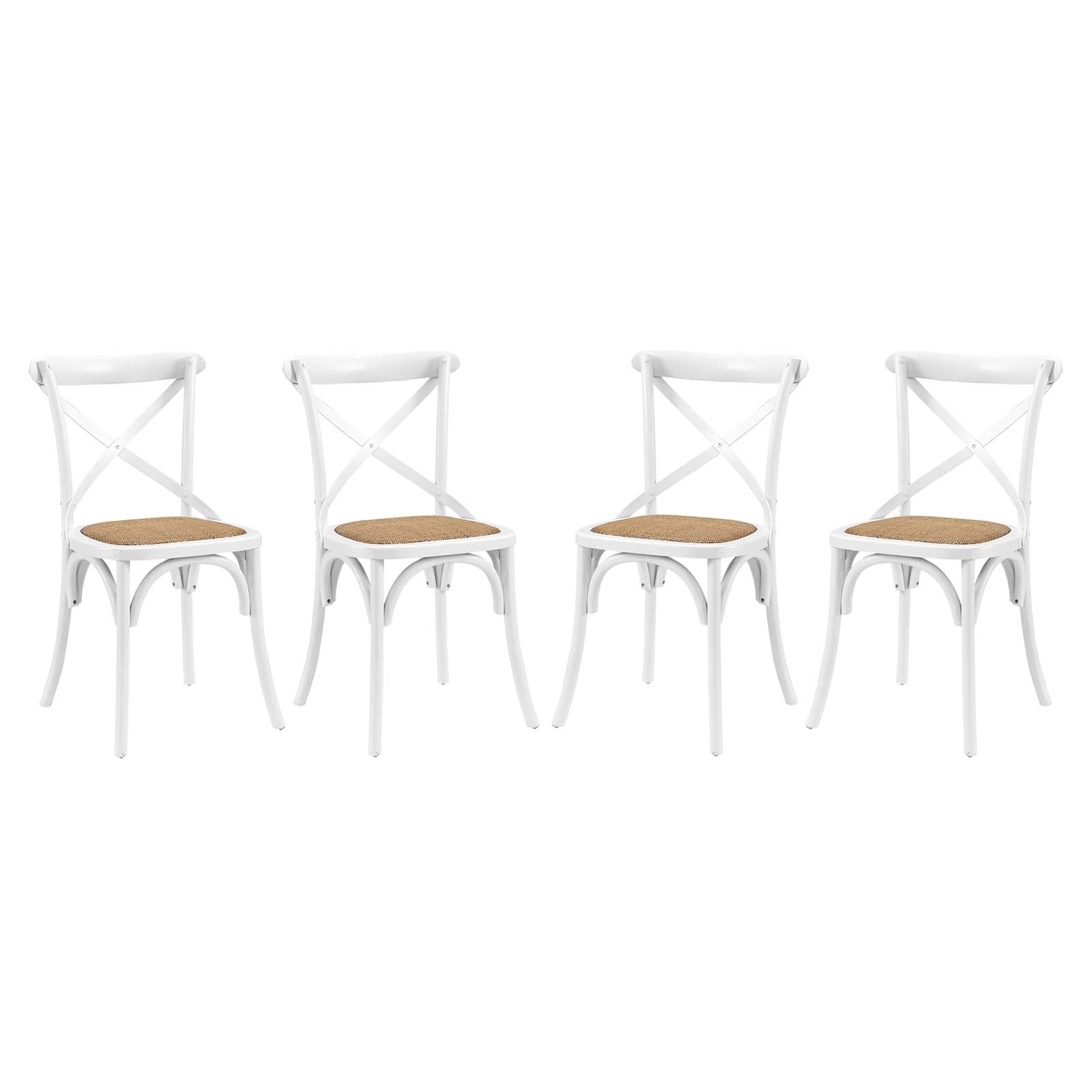 Gear Dining Side Chair Set of 4 by Modway