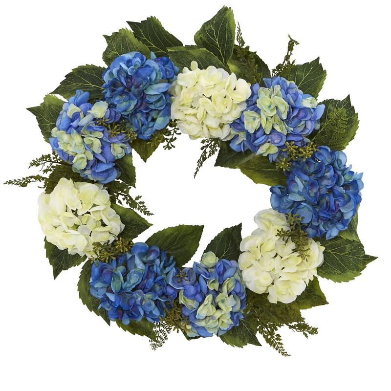 24'' Hydrangea Wreath