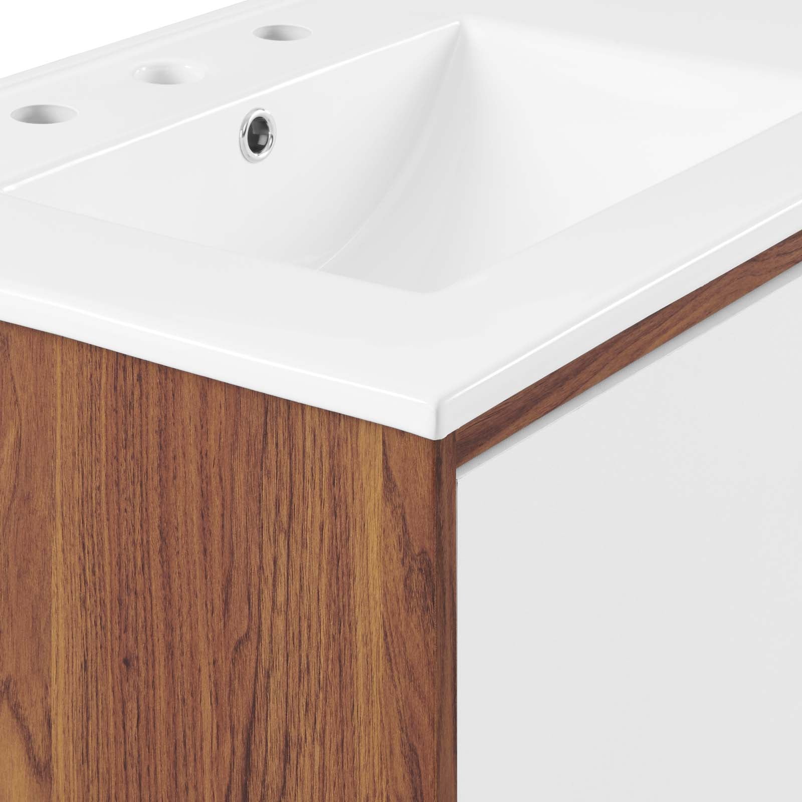 Transmit 48" Double Sink Bathroom Vanity by Modway