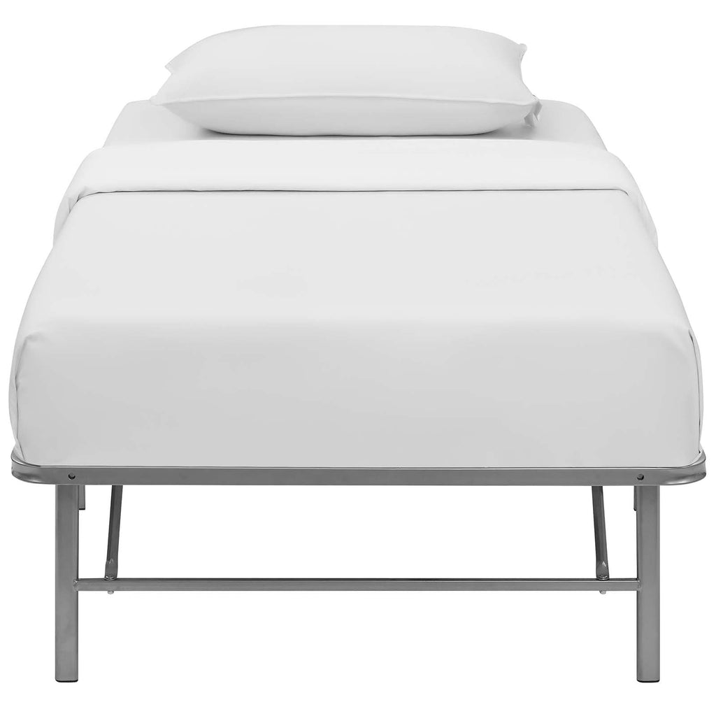 Horizon Stainless Steel Twin Bed Frame by Modway