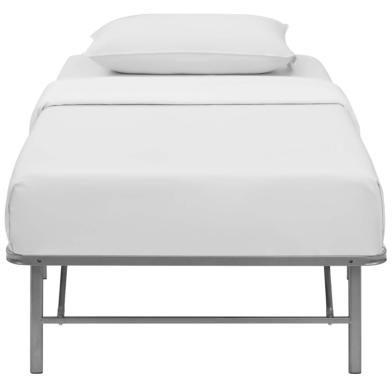 Horizon Stainless Steel Twin Bed Frame by Modway