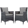 Summon 2 Piece Outdoor Patio Sunbrella¨ Dining Set by Modway