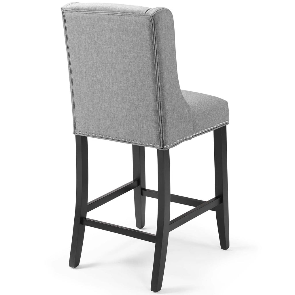Baron Upholstered Fabric Counter Stool by Modway
