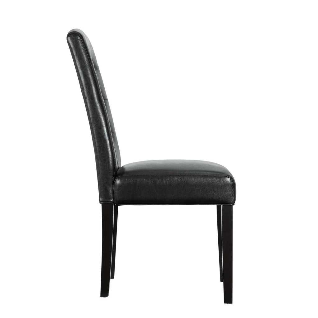 Perdure Vinyl Dining Chairs Set of 4 by Modway