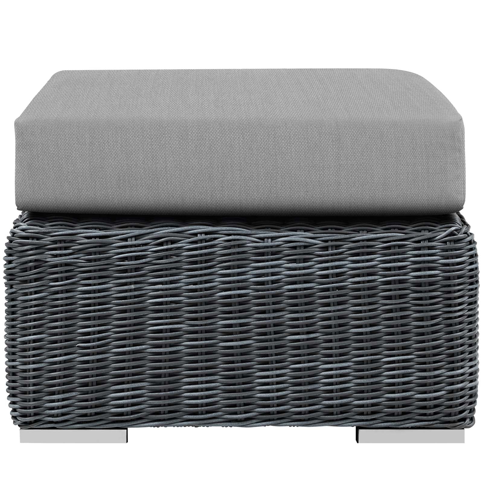 Summon Outdoor Patio Sunbrella¨ Ottoman by Modway