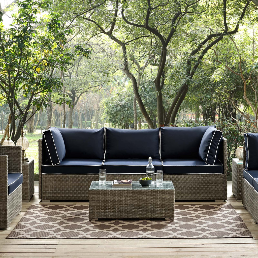 Cerelia Moroccan Trellis Indoor and Outdoor 8x10 Area Rug by Modway