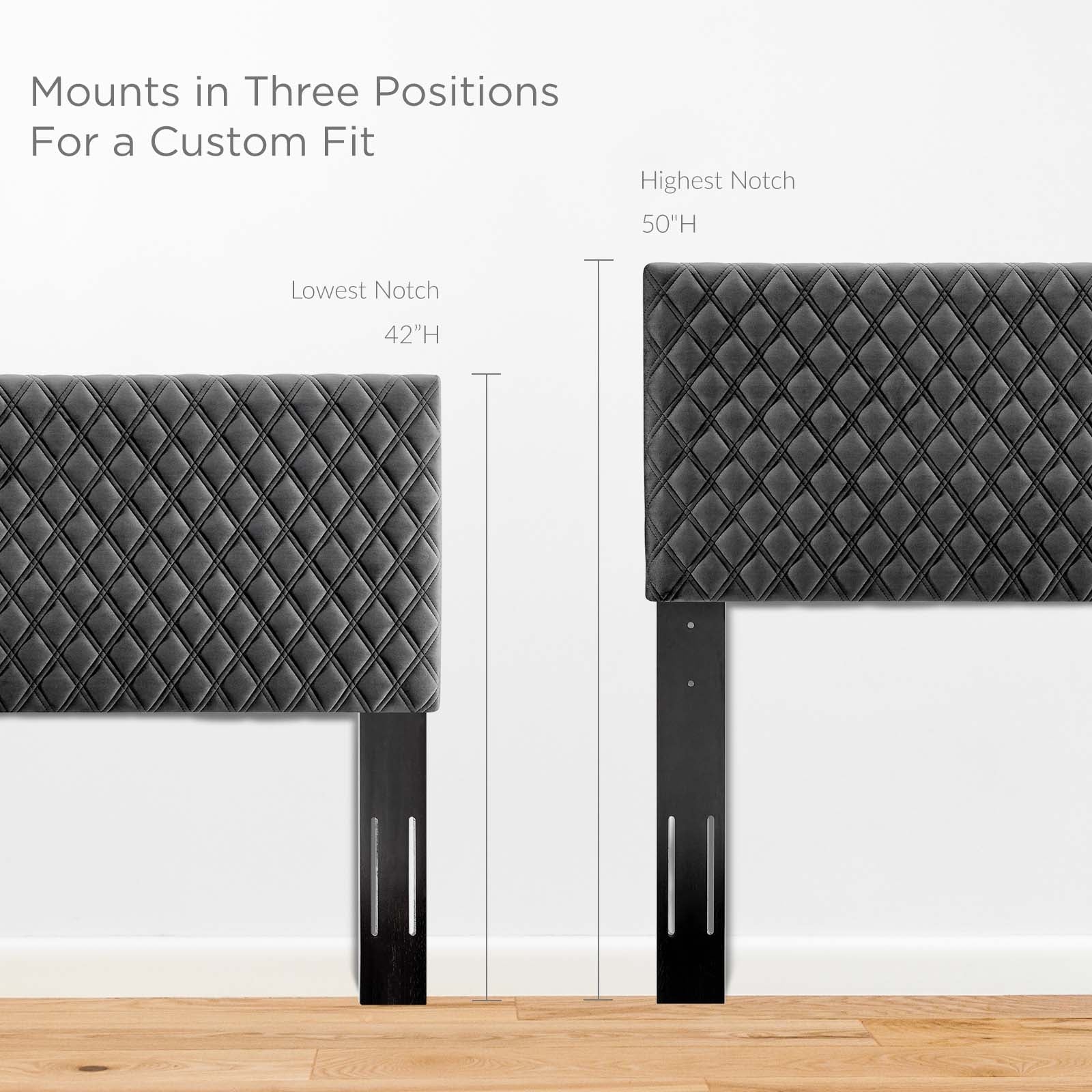 Angela Performance Velvet Full/Queen Headboard by Modway