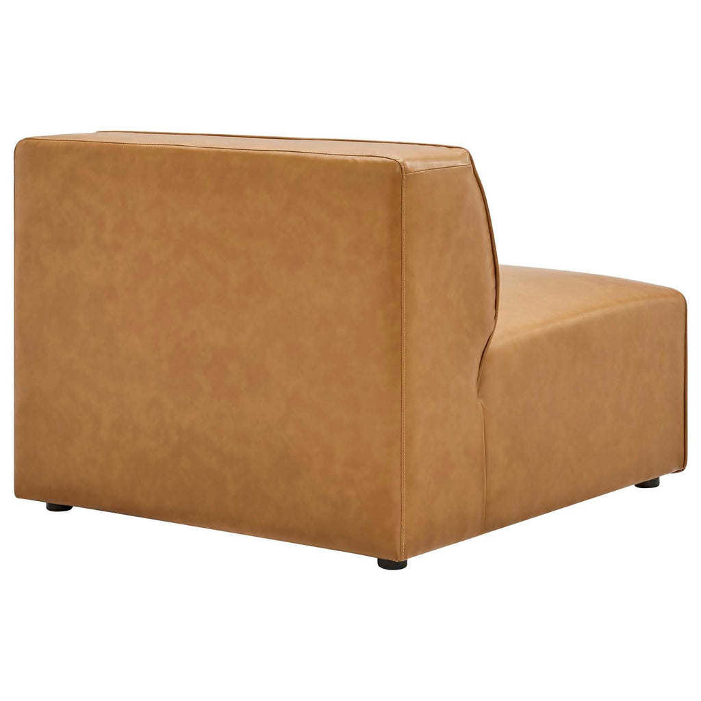 Mingle Vegan Leather Armless Chair by Modway