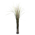 Grass & Bamboo w/Cylinder Silk Plant
