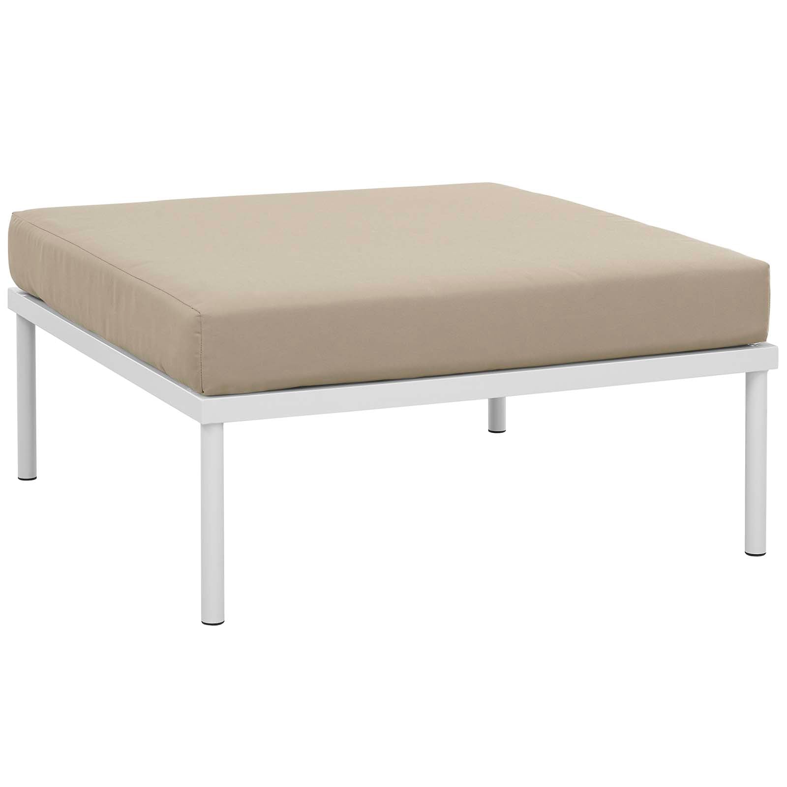 Harmony 3 Piece Outdoor Patio Aluminum Sectional Sofa Set by Modway