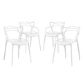 Entangled Dining Set Set of 4 by Modway
