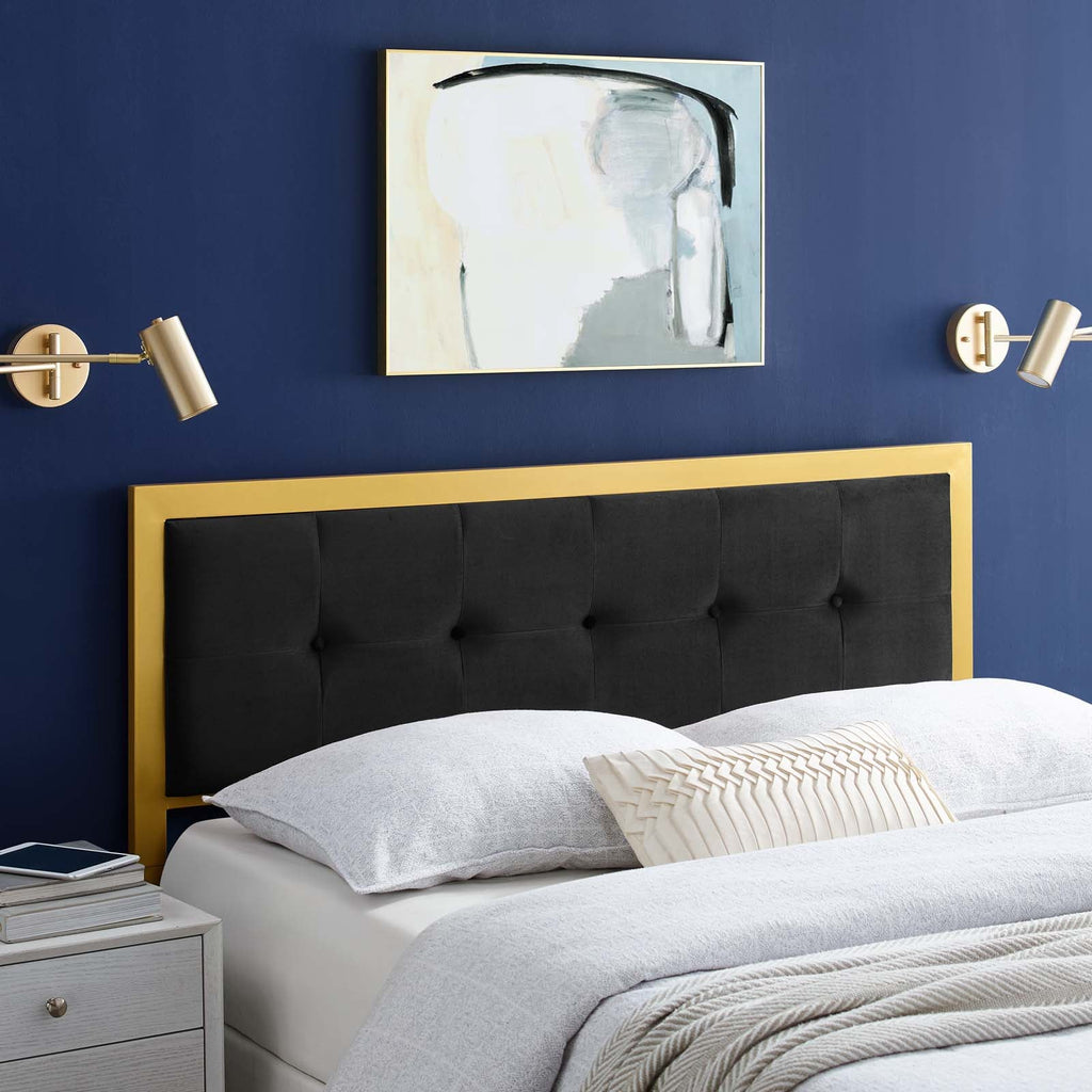 Teagan Tufted Performance Velvet Full Headboard by Modway